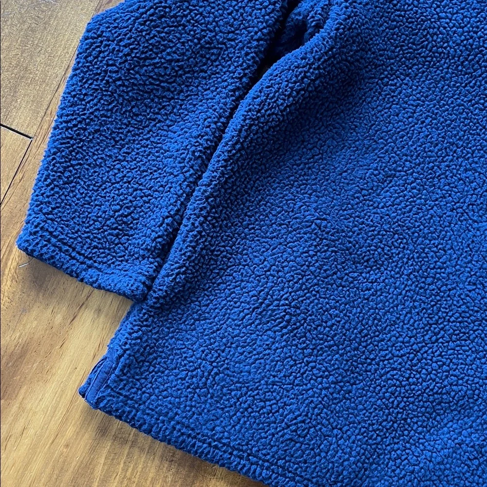 Joules Navy Blue 1/4 Zip Fleece Pullover Sz 8 - Picture 15 of 16